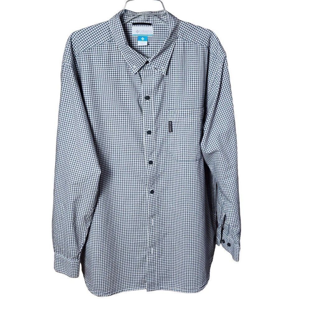 Columbia Sportswear Co. XXL Men's Button Down Casual Long Sleeve Shirt